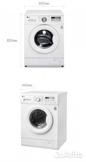 Стиральная машина LG E10B8ND загрузка 6 кг