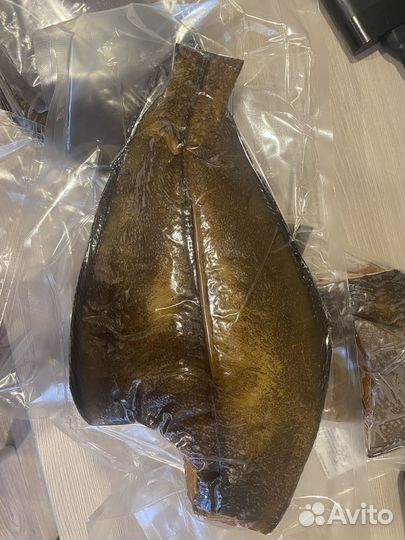 Палтус холодного копчения