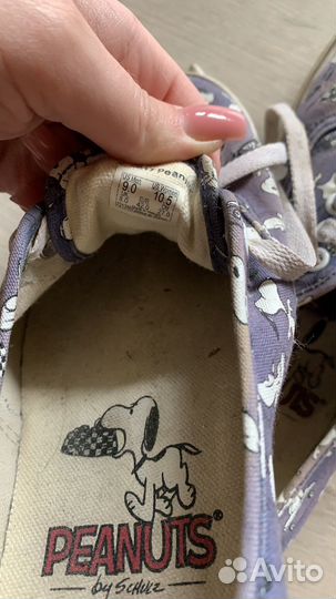 Кеды vans snoopy