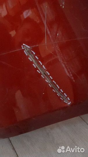 Бампер задний под парктроники Mercedes C 190 Amg