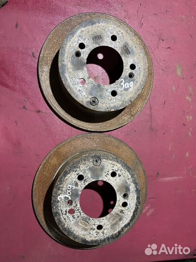 Диски тормозные задние Kia Cerato 2