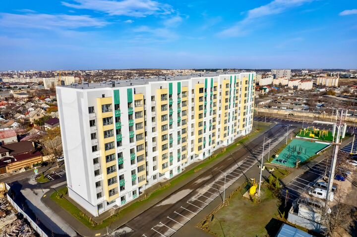 2-к. квартира, 57,6 м², 9/9 эт.
