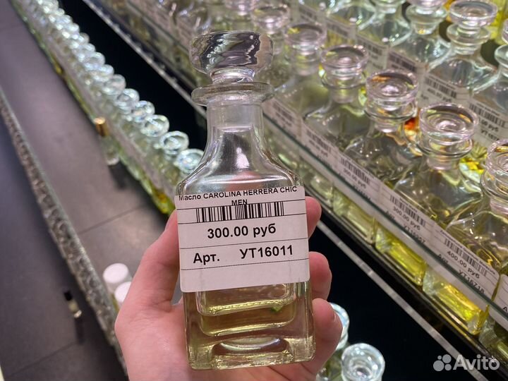 Масло (концентрат) carolina herrera chic men