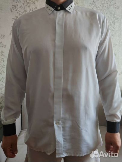 Шелковая рубашка мужская