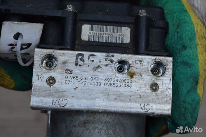 Блок ABS Isuzu D-Max 2 2012 0265231047