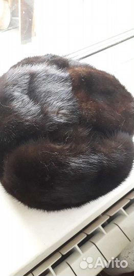 Норковая шапка мужская