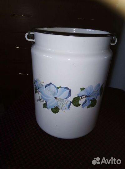 Бидон эмалированный СССР