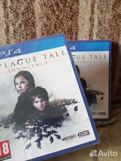 A plague tale innocence ps4 новый/NEW