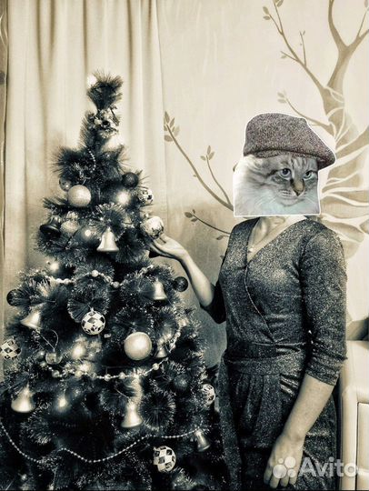 Серебряное платье блестящее