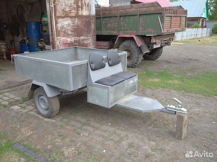 Прицеп для мотоблока самодельный