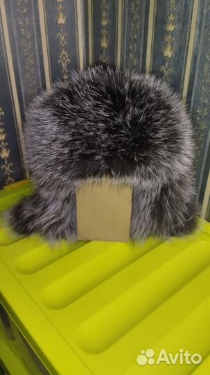 Шапка ушанка женская натуральный мех