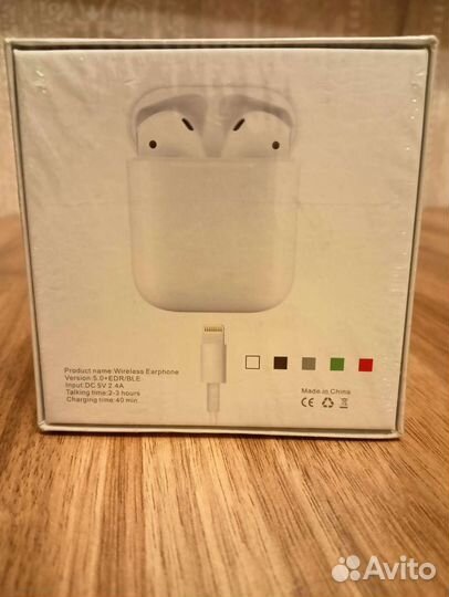 Беспроводные наушники apple airpods новые