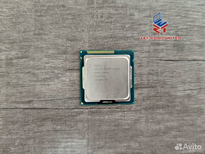 Процессор Intel Core i7-3770K LGA 1155 (4 ядра \ 8
