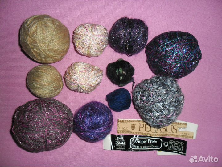 Товары для творчества. Пряжа, кружево, молнии