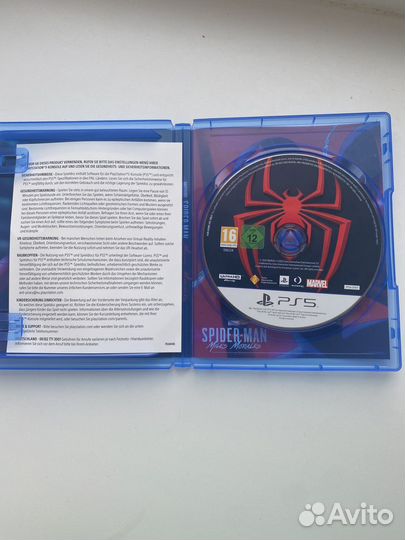 Игра на ps5 человек паук майлс моралез