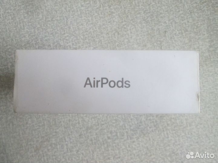 Коробка от наушников apple