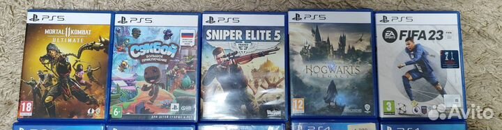 Диски на ps 4, ps 5, Xbox