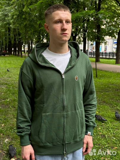 Зип худи Bape one point