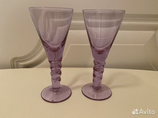 Хрусталь Чехословакия. Фужеры