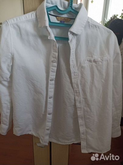 Рубашка на мальчика 128