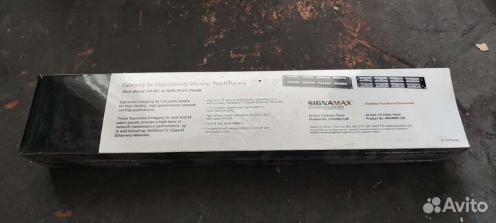 Новая Патч панель Signamax 48 портов