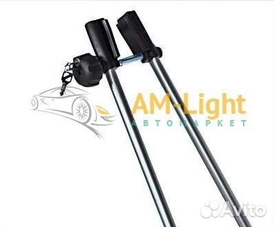 Крепление велосипеда на крышу Amos (алюминий) с за