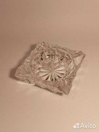 Новая пепельница хрустальная СССР