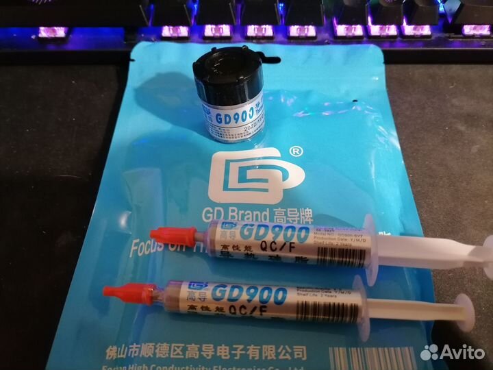 Термопаста gd900 3 грамма