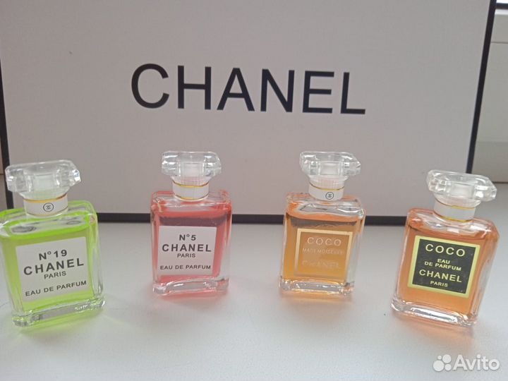 Парфюм женский набор chanel 5 в 1