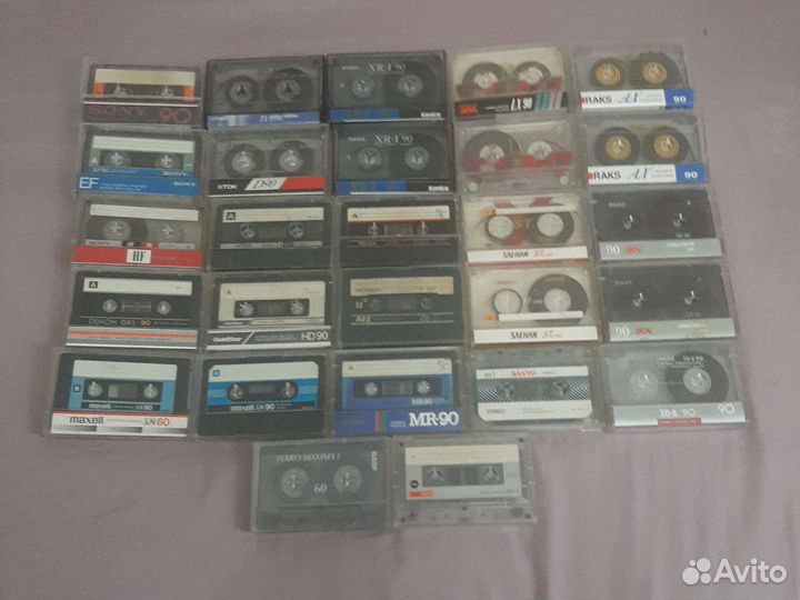 Аудио кассеты с записью