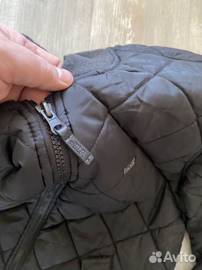 Демисезонный стёганый бомбер Vans (S-M) ориг