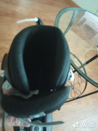 Коньки хоккейные oxelo со шлемом bauer