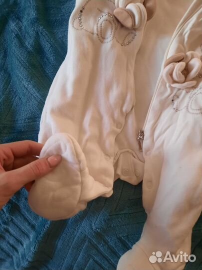 Десткий трикотажный комбинезон