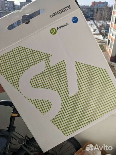 Коллекционный самолет Airbus A320neo S7 airlines