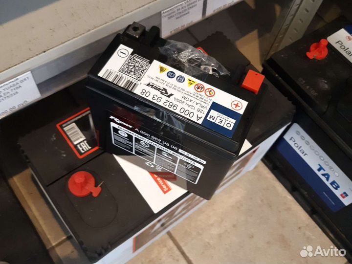Аккумулятор RDrive YTX-14 OEM детали A 000 982 93