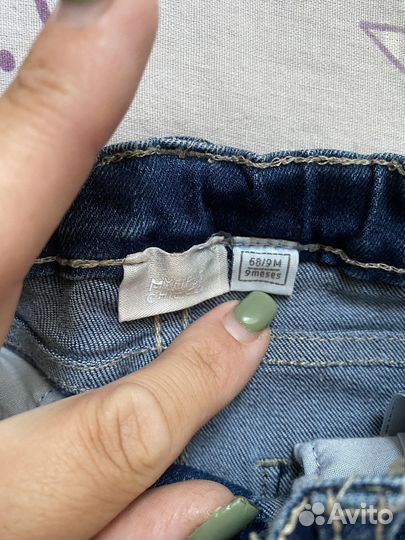 Джинсы производство Италия на малыша