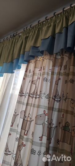 Комплект штор для детской комнаты