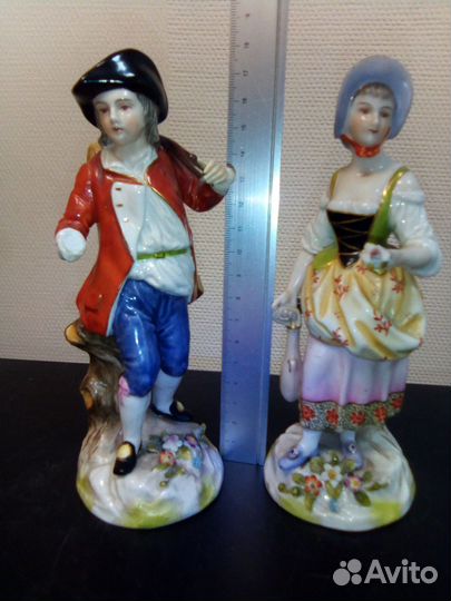 Фарфоровые статуэтки Sitzendorf