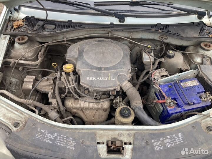 Дверь рено логан 1,6 K7MF710. В разборе