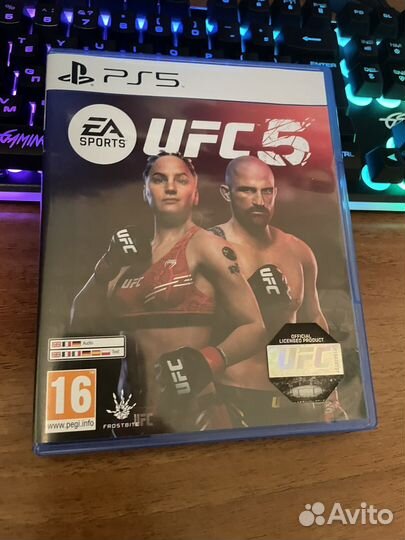 Ufc 5 ps5 диск