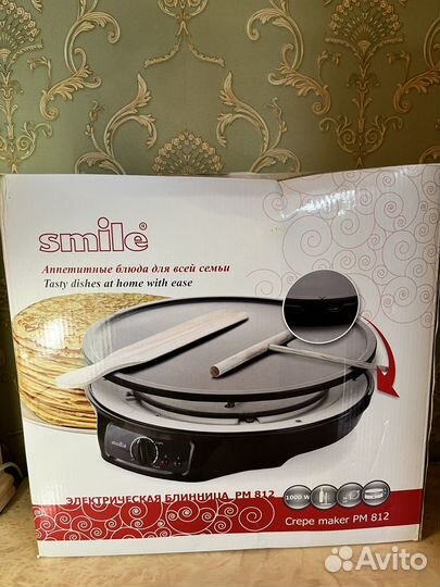 Новая Блинница smile pm 812