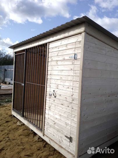 Вольер для собак уличный зимний