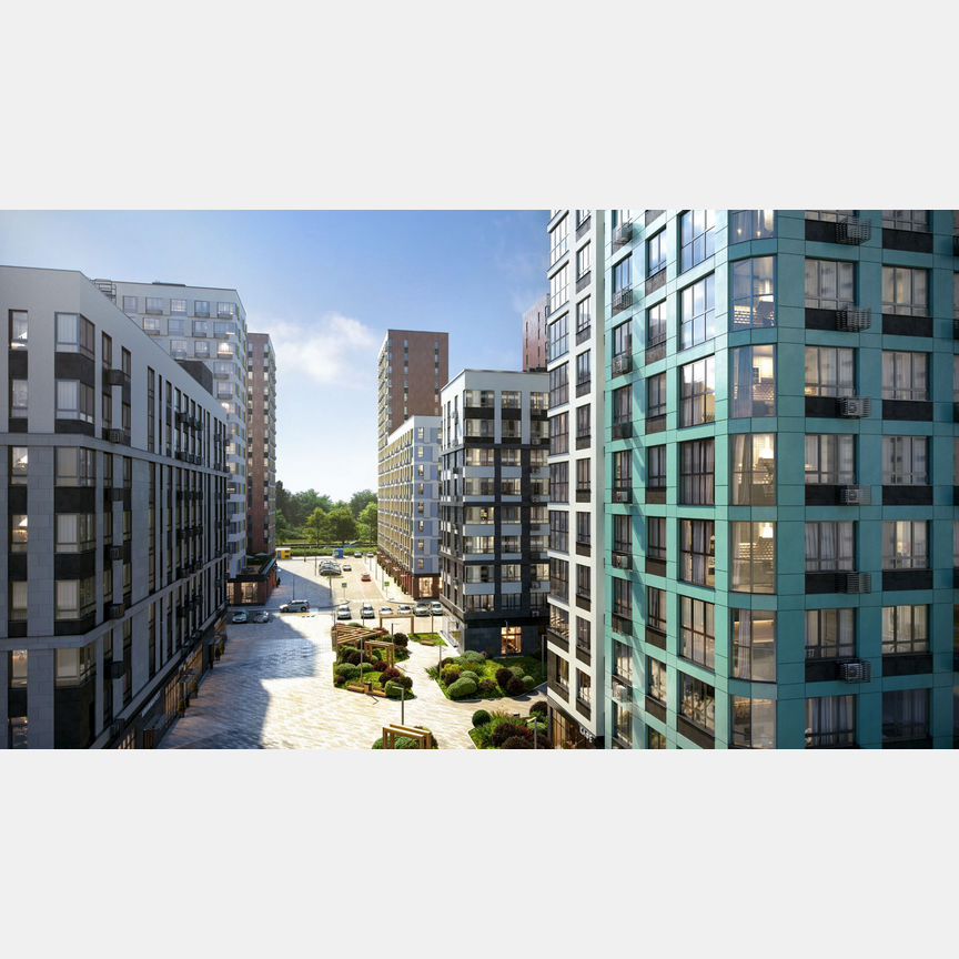 1-к. квартира, 34,2 м², 3/21 эт.