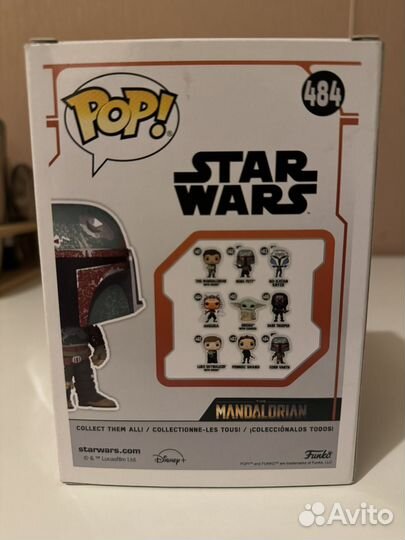 Фигурка funko pop боба фетт