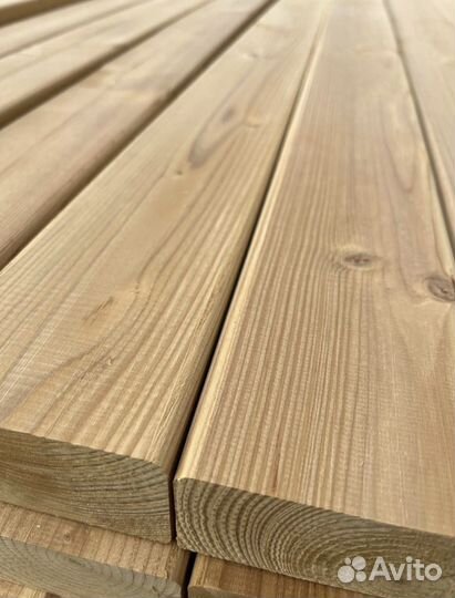 Палубная доска из термососны