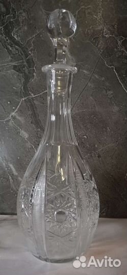 Графин хрустальный ссср, винтаж