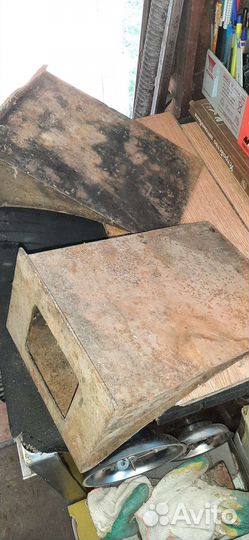 Башмаки противооткатныйе железные Бампер усилинный