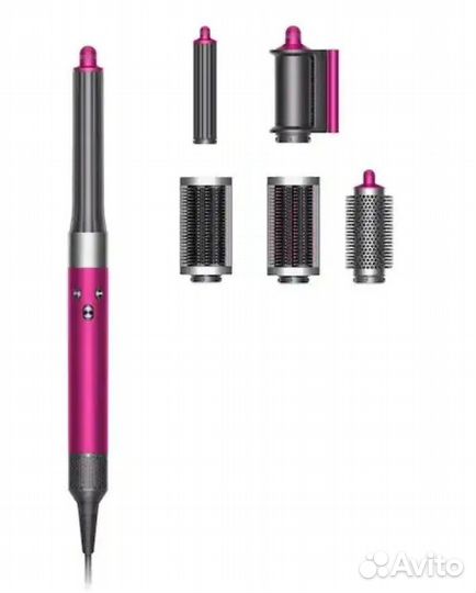 Dyson Airwrap Complete Long HS05, фуксия/никель