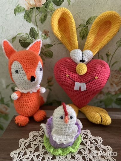 Вязанные игрушки на заказ