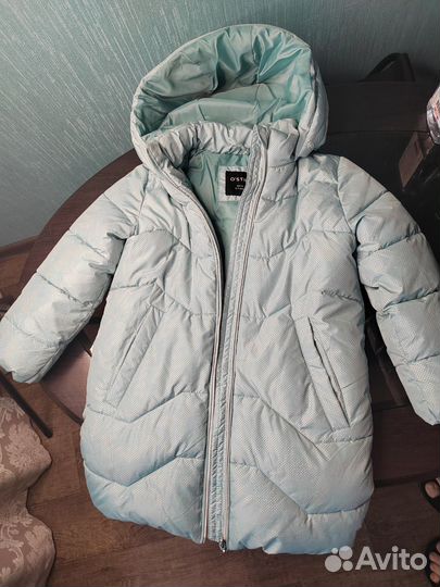 Пуховик пальто для девочки
